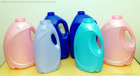 Bottles for Consumer Detergent